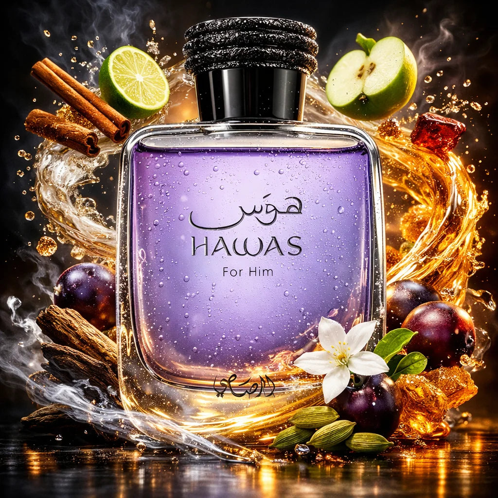 Rasasi Hawas for Him-perfume water men's perfume