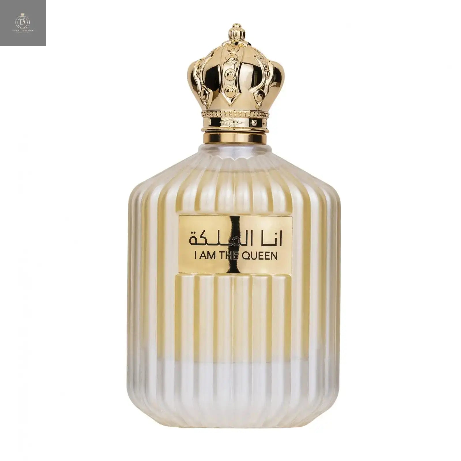 I am The Queen by Ard al Zaafaran - 100ml women's perfume with bergamot, jasmine, and vanilla notes, featuring a sensual floral scent for women, perfect as an Arabic fragrance.