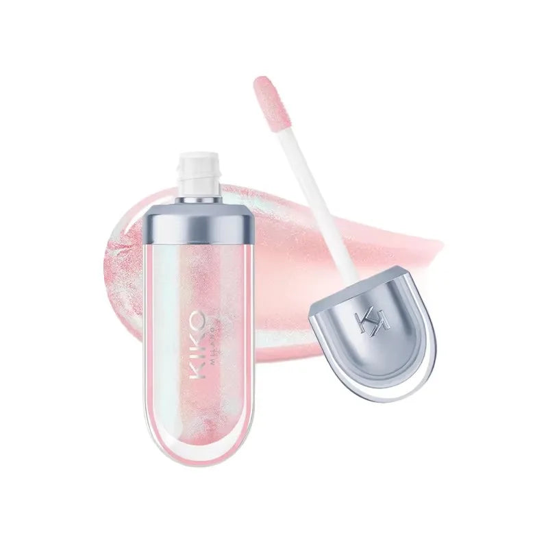 2026 KIKO Latest 3D Liquid Lip Plumper Glaze Transparent Lip Gloss Mirror