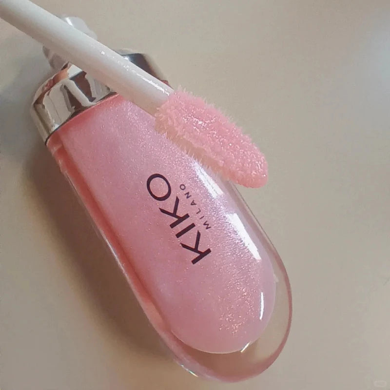 2026 KIKO Latest 3D Liquid Lip Plumper Glaze Transparent Lip Gloss Mirror