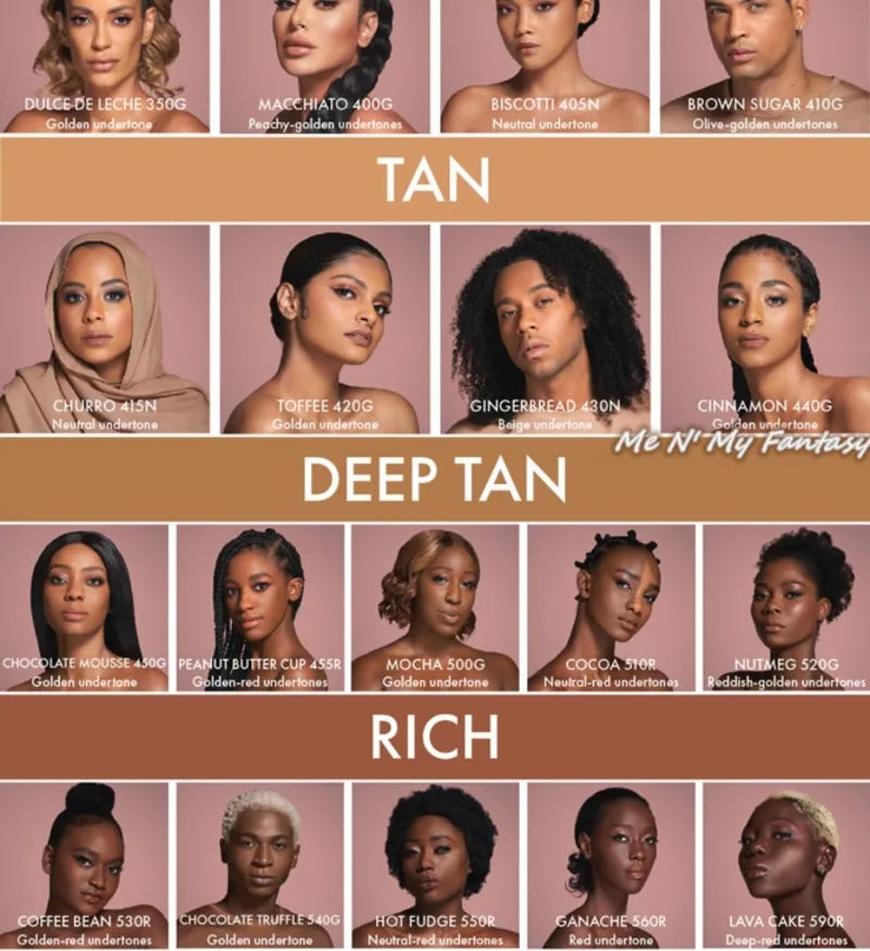 Huda Beauty Flawless Liquid Foundation Matte Concealer Long-lasting