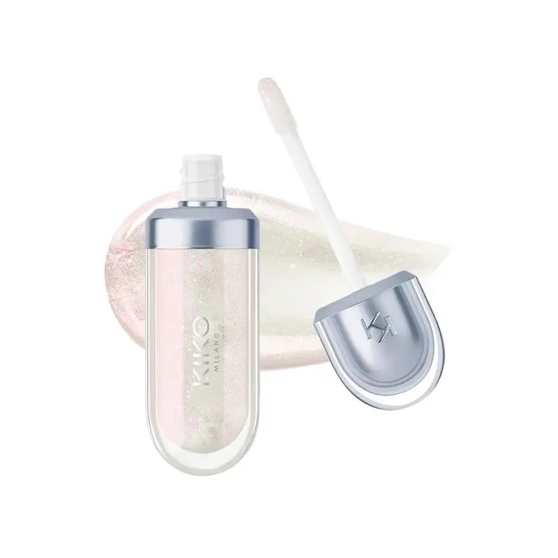 2026 KIKO Latest 3D Liquid Lip Plumper Glaze Transparent Lip Gloss Mirror