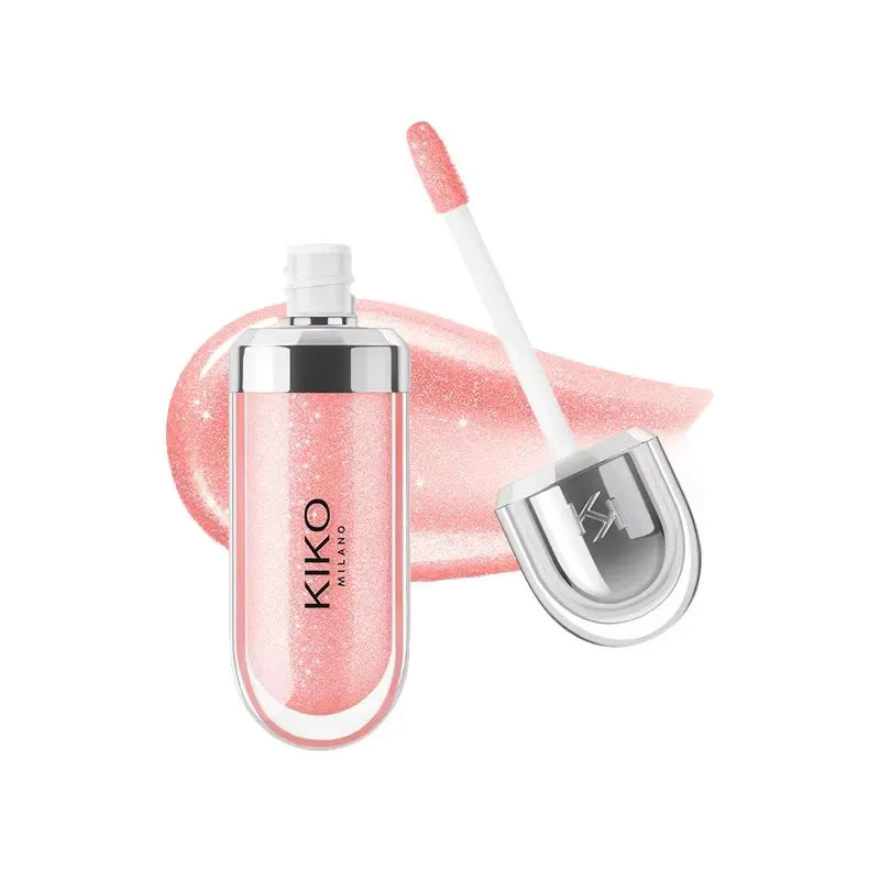 2026 KIKO Latest 3D Liquid Lip Plumper Glaze Transparent Lip Gloss Mirror