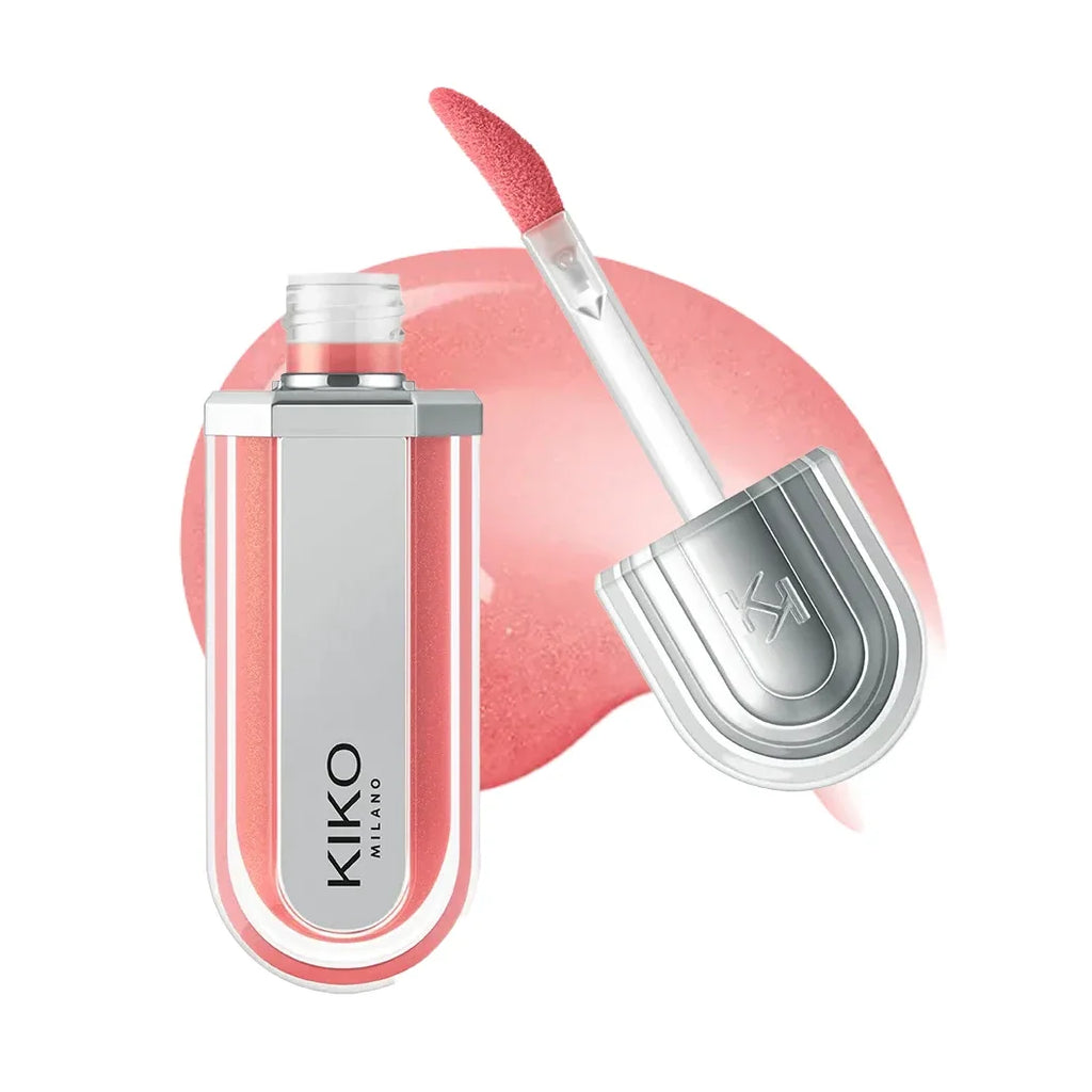 2026 KIKO Latest 3D Liquid Lip Plumper Glaze Transparent Lip Gloss Mirror