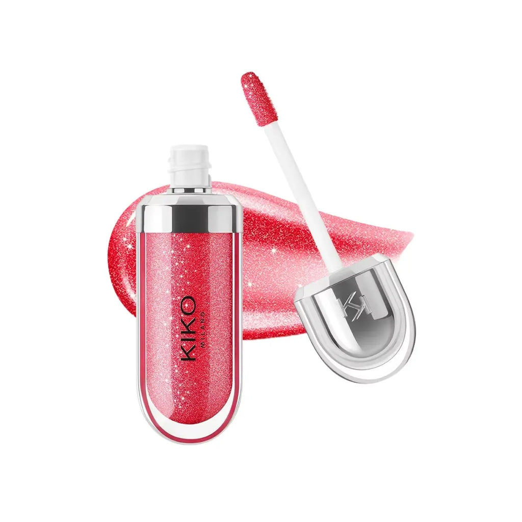 2026 KIKO Latest 3D Liquid Lip Plumper Glaze Transparent Lip Gloss Mirror