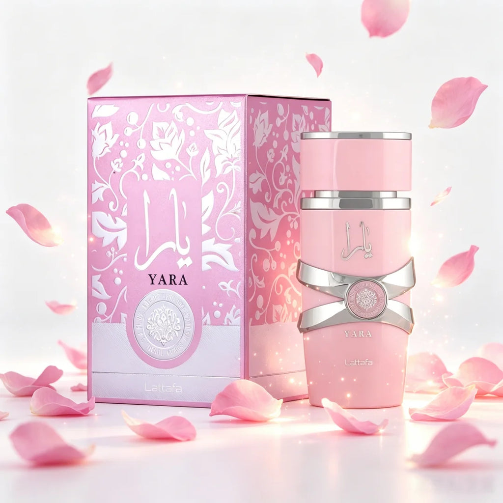 Lattafa Yara Perfume for Women 3.4oz Eau De Parfum Long Lasting Sweet Feminine Fragrance Elegant Bottle Luxury Perfume Spray