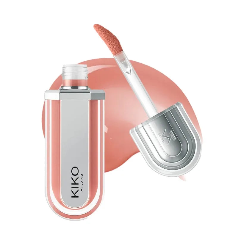 Fashion 3D Kiko Lip Gloss Liquid Lip Glaze Transparent Lipgloss Mirror