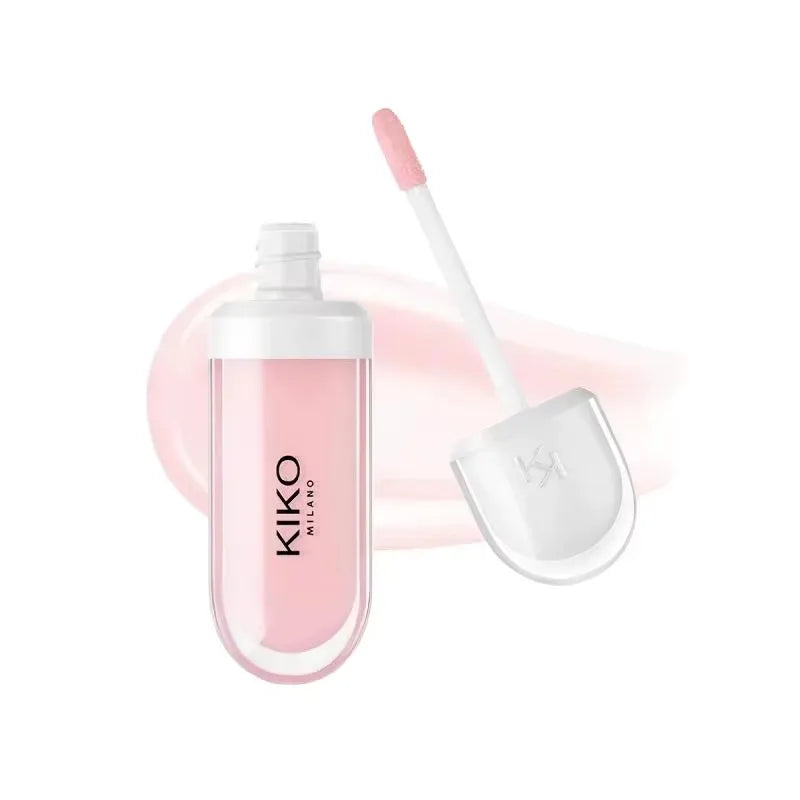2026 KIKO Latest 3D Liquid Lip Plumper Glaze Transparent Lip Gloss Mirror