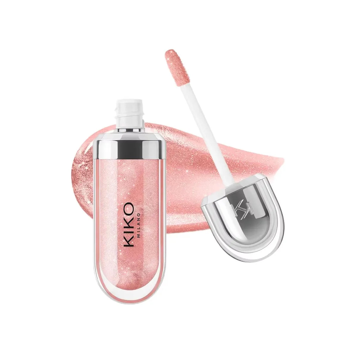 2026 KIKO Latest 3D Liquid Lip Plumper Glaze Transparent Lip Gloss Mirror