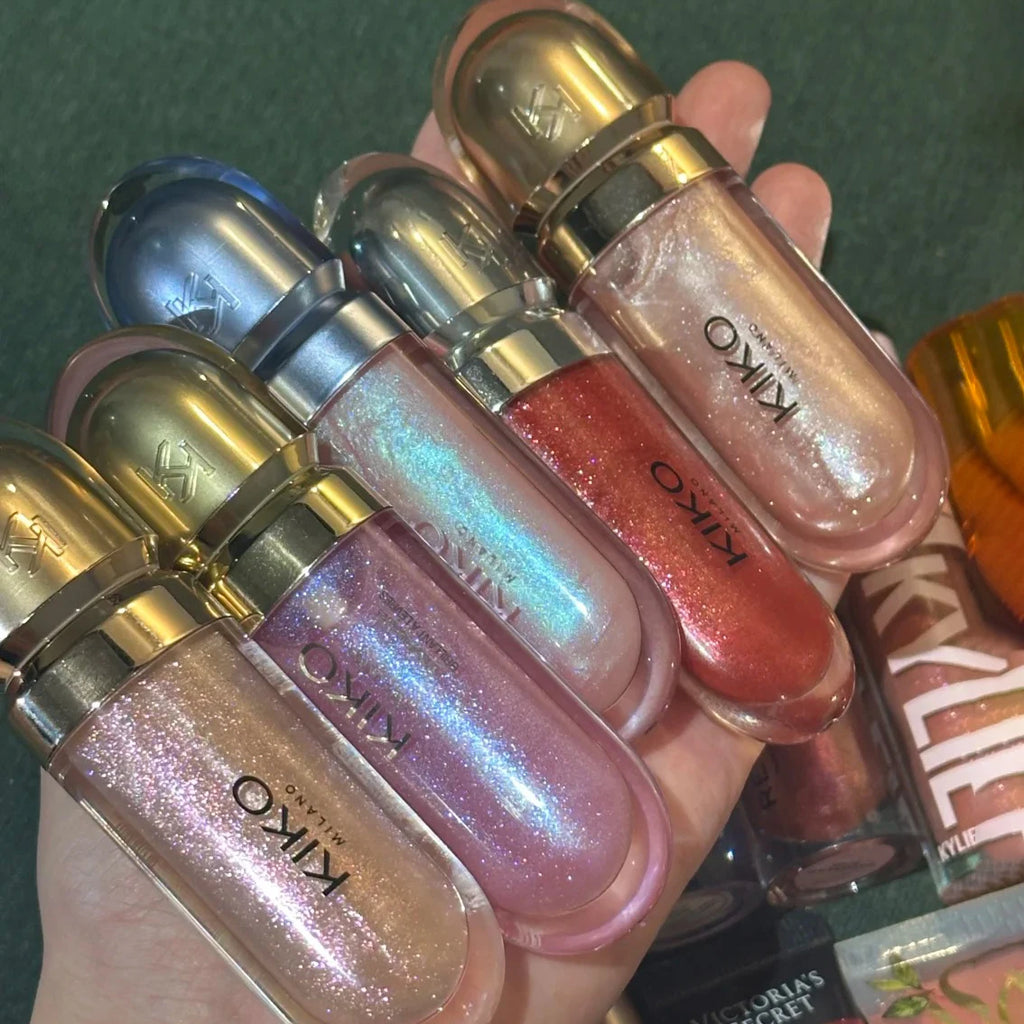 KIKO 3D Liquid Lip Glaze Transparent Lip Gloss Mirror Lipstick
