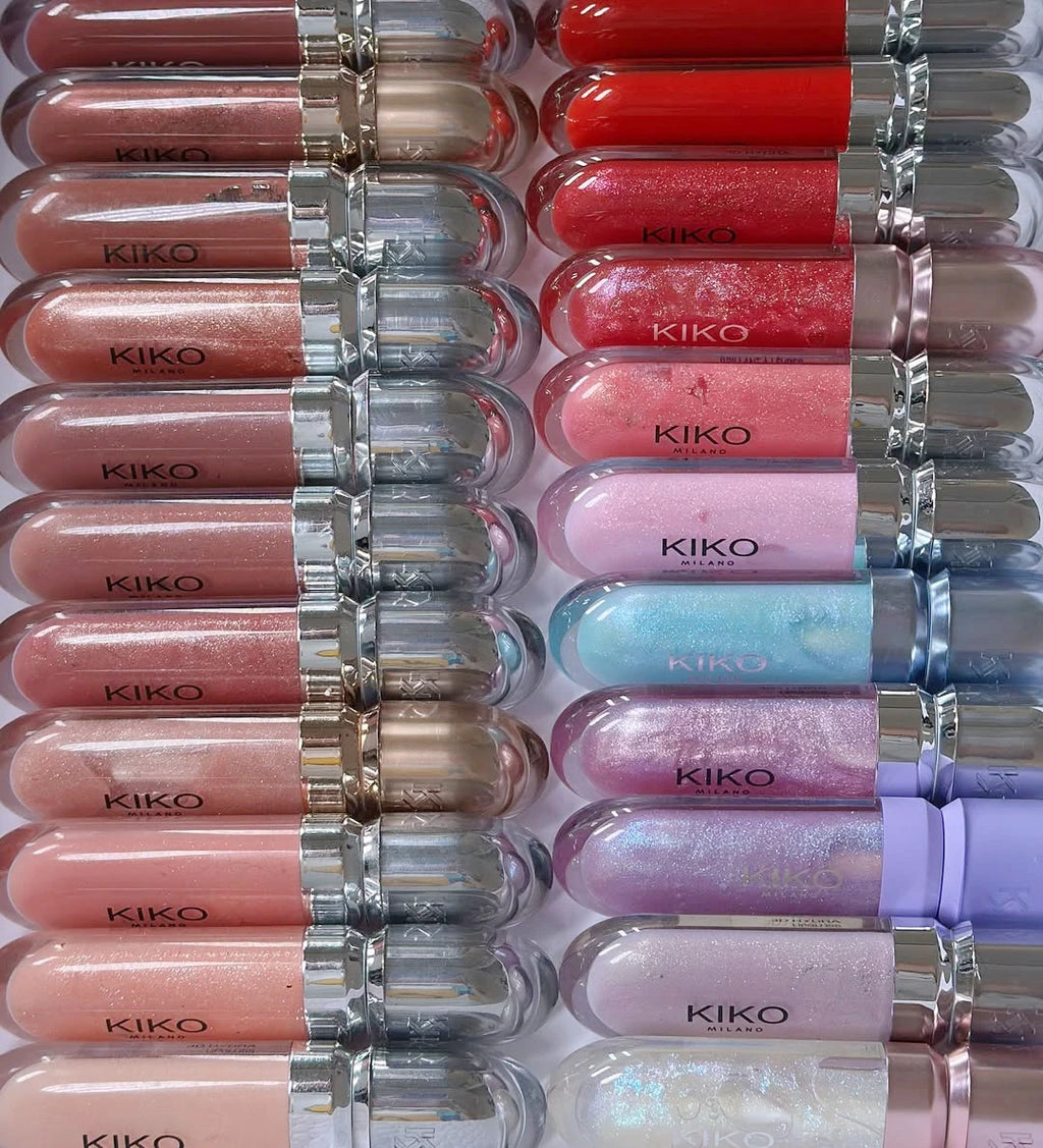 KIKO 3D Liquid Lip Glaze Transparent Lip Gloss Mirror Lipstick
