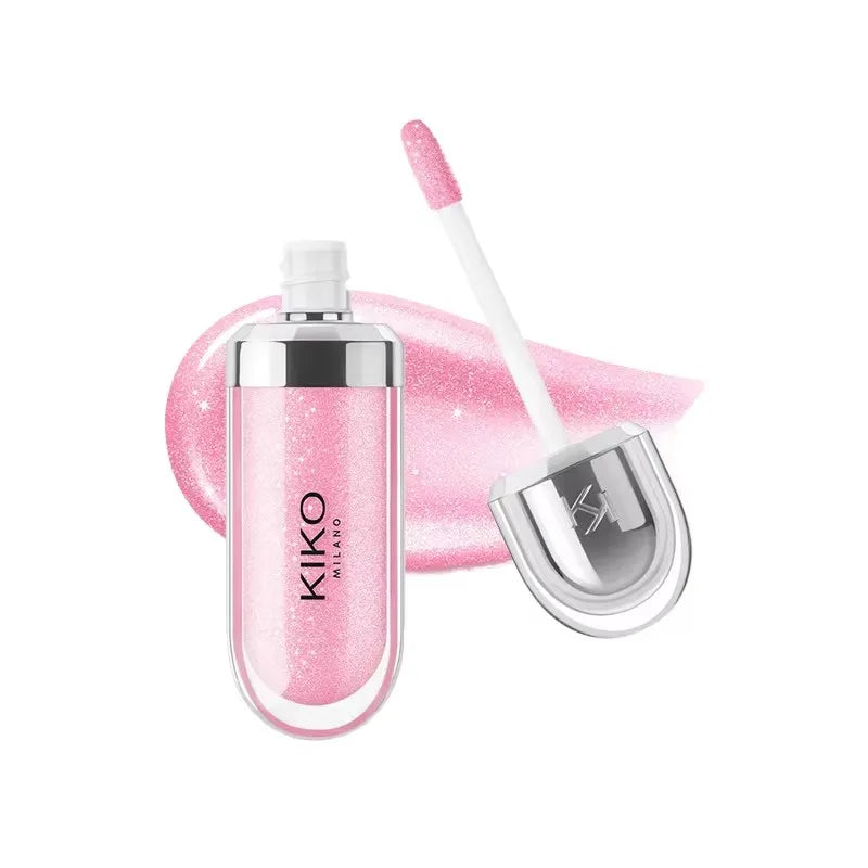KIKO 3D Liquid Lip Glaze Transparent Lip Gloss Mirror Lipstick