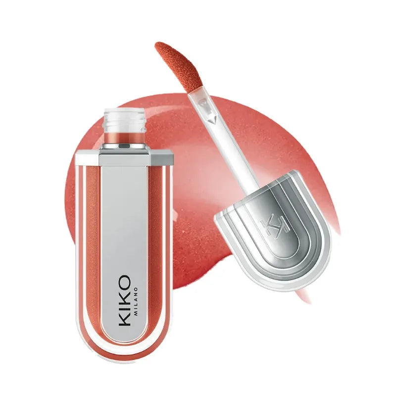 Fashion 3D Kiko Lip Gloss Liquid Lip Glaze Transparent Lipgloss Mirror