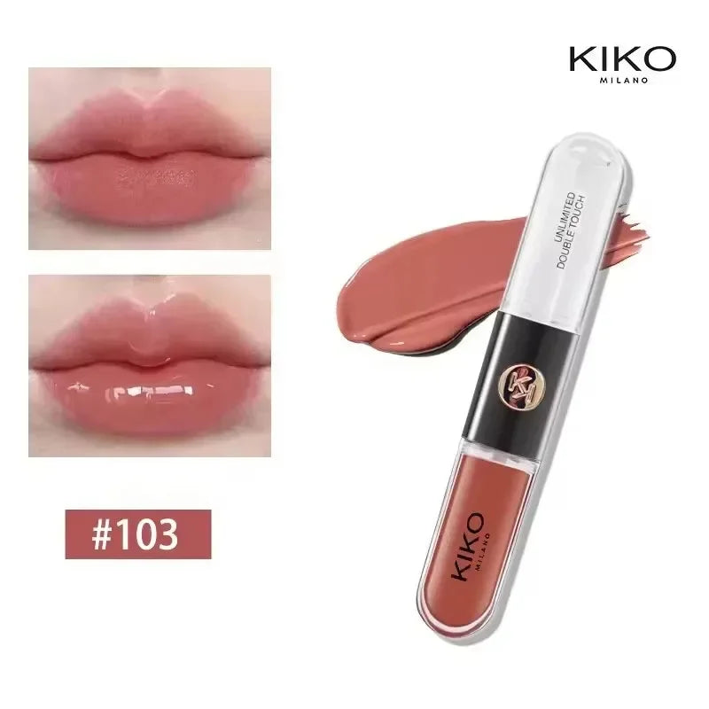 KIKO 3D Liquid Lip Glaze Transparent Lip Gloss Mirror Lipstick