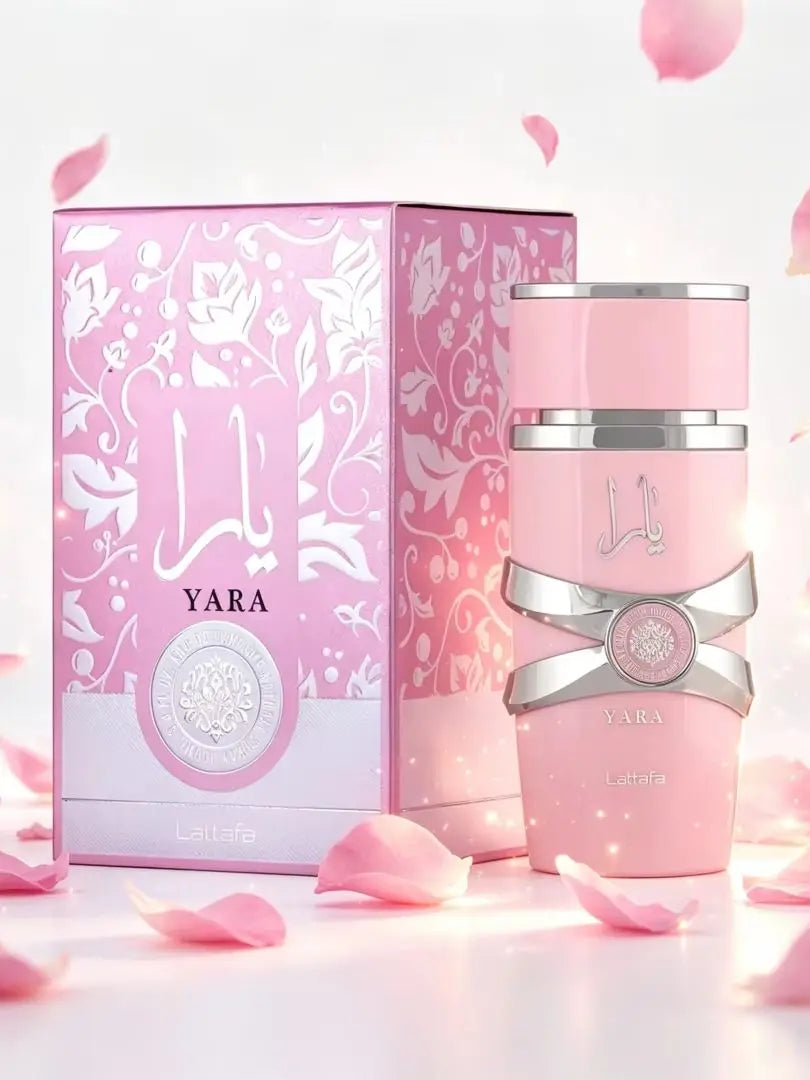 Lattafa Yara Perfume for Women 3.4oz Eau De Parfum Long Lasting Sweet Feminine Fragrance Elegant Bottle Luxury Perfume Spray