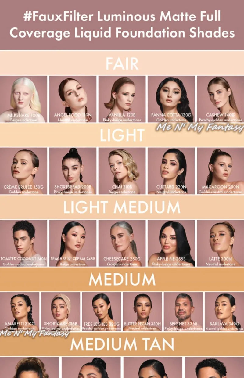 Huda Beauty Flawless Liquid Foundation Matte Concealer Long-lasting