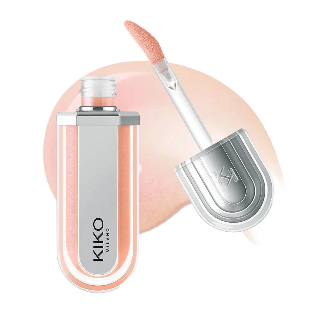 Fashion 3D Kiko Lip Gloss Liquid Lip Glaze Transparent Lipgloss Mirror