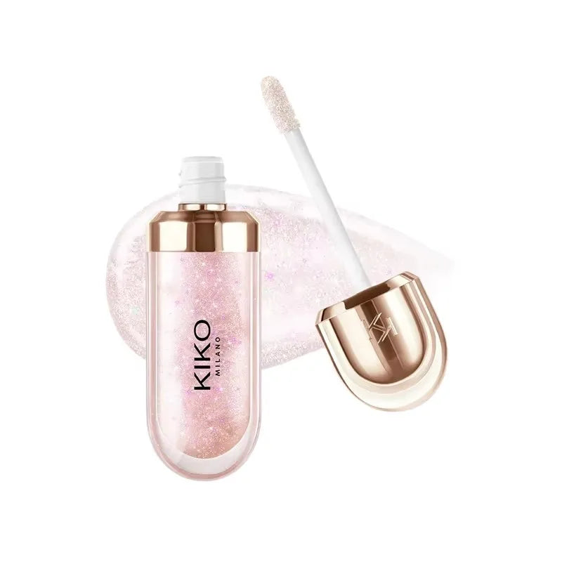 KIKO 3D Liquid Lip Glaze Transparent Lip Gloss Mirror Lipstick