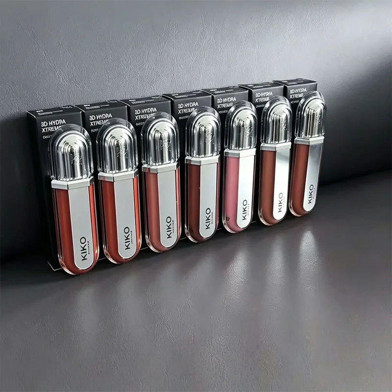 Fashion 3D Kiko Lip Gloss Liquid Lip Glaze Transparent Lipgloss Mirror