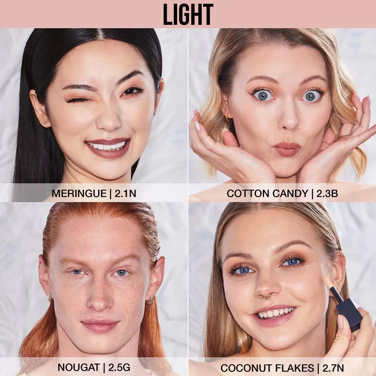 HUDA BEAUTY Faux Filter Luminous Matte Eye Concealer Moisturizing Long