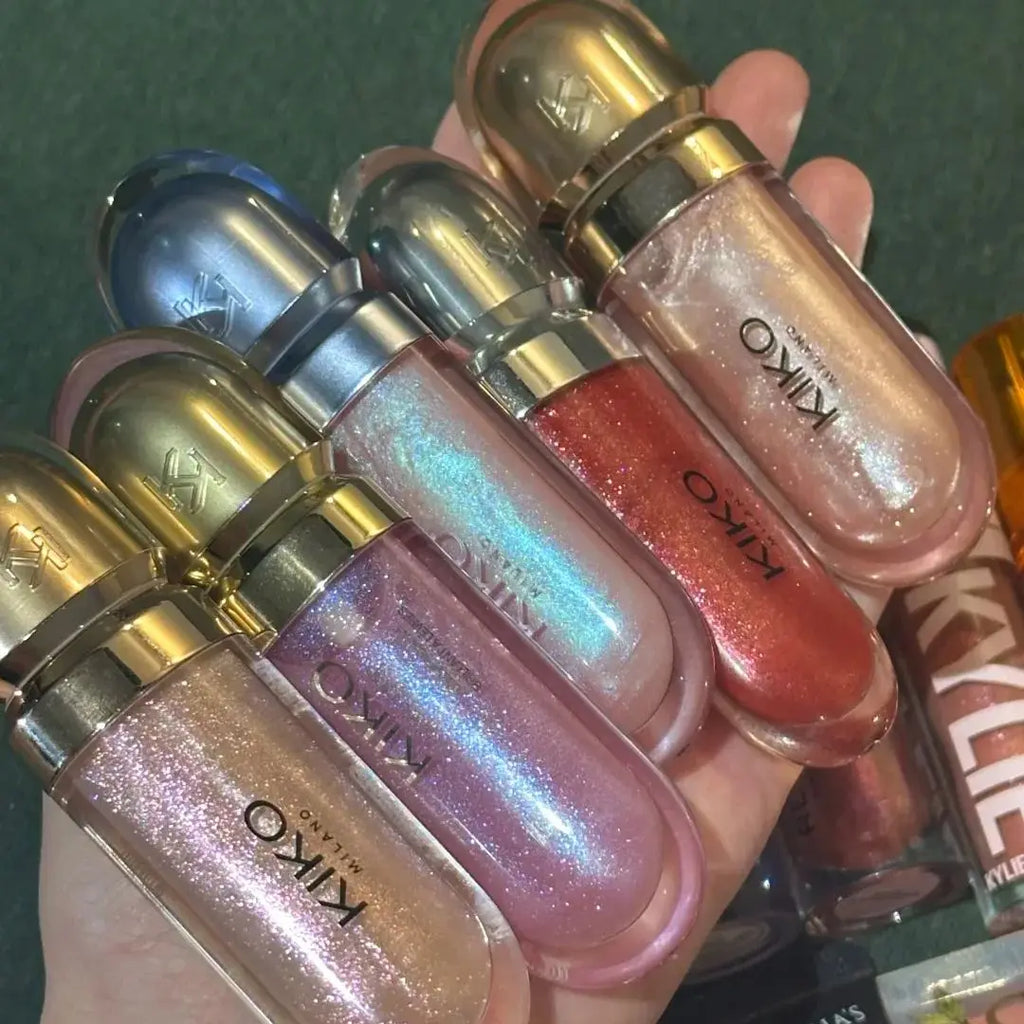 2026 KIKO Latest 3D Liquid Lip Plumper Glaze Transparent Lip Gloss Mirror