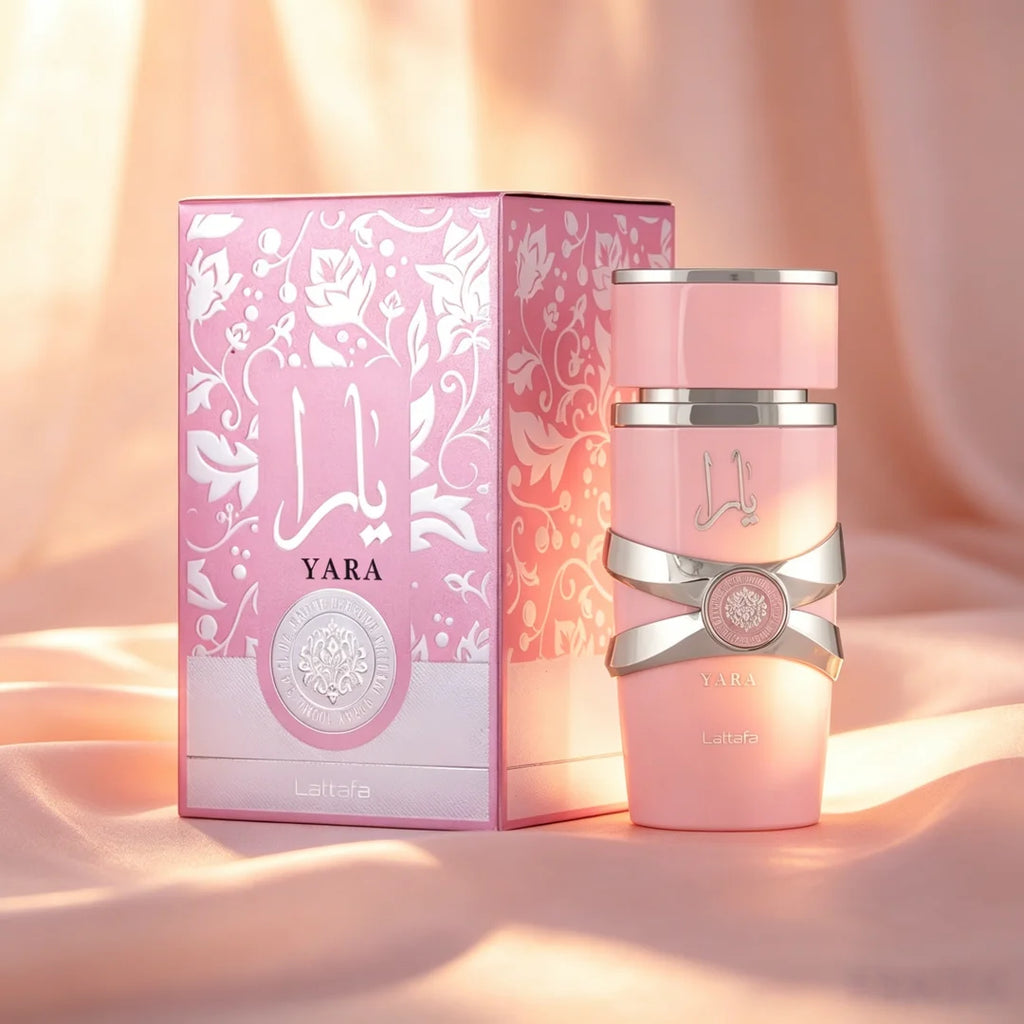 Lattafa Yara Perfume for Women 3.4oz Eau De Parfum Long Lasting Sweet Feminine Fragrance Elegant Bottle Luxury Perfume Spray
