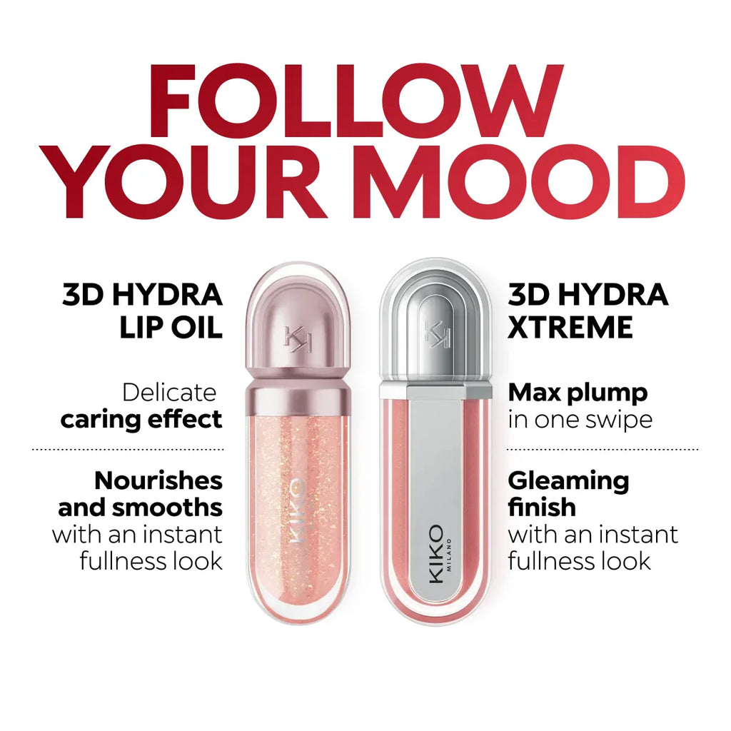 Fashion 3D Kiko Lip Gloss Liquid Lip Glaze Transparent Lipgloss Mirror