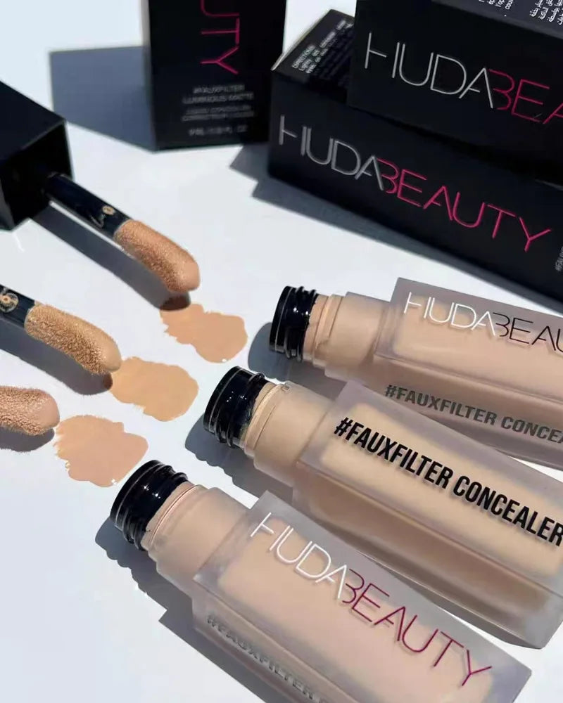 HUDA BEAUTY Faux Filter Luminous Matte Eye Concealer Moisturizing Long