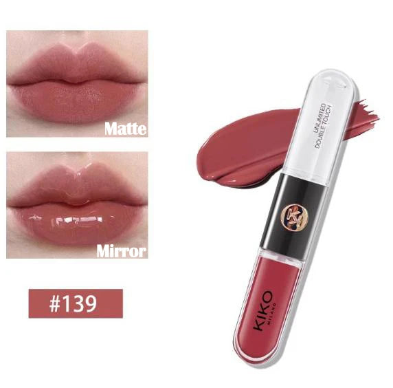 KIKO 3D Liquid Lip Glaze Transparent Lip Gloss Mirror Lipstick