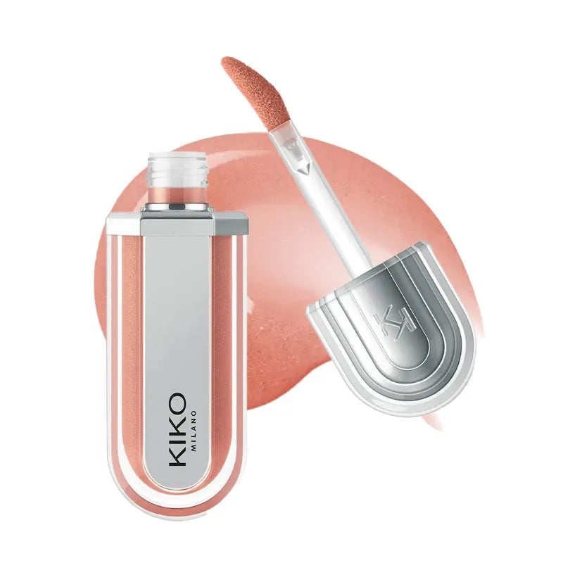 Fashion 3D Kiko Lip Gloss Liquid Lip Glaze Transparent Lipgloss Mirror