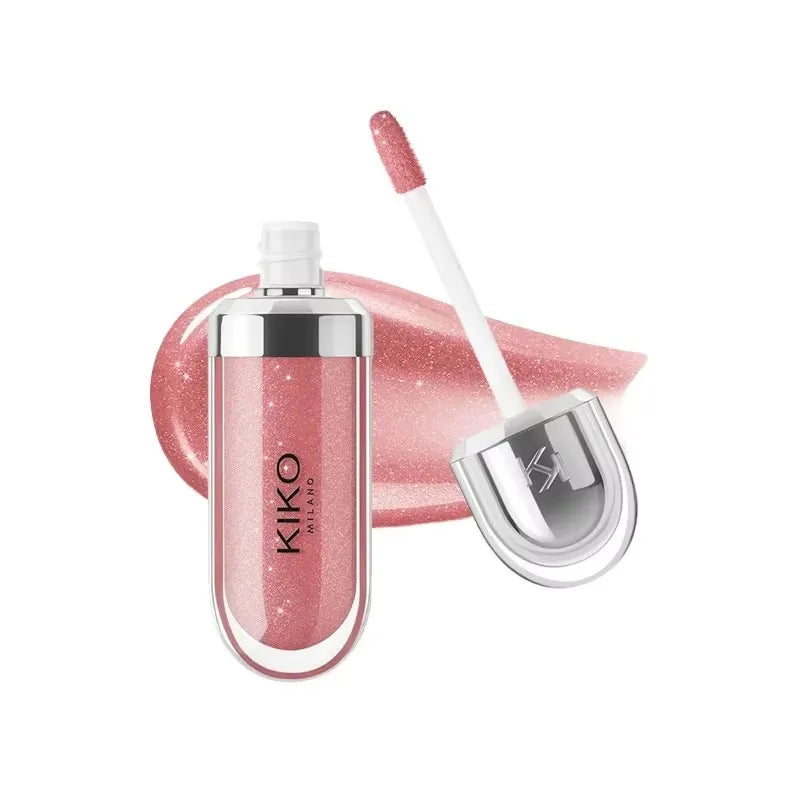 2026 KIKO Latest 3D Liquid Lip Plumper Glaze Transparent Lip Gloss Mirror