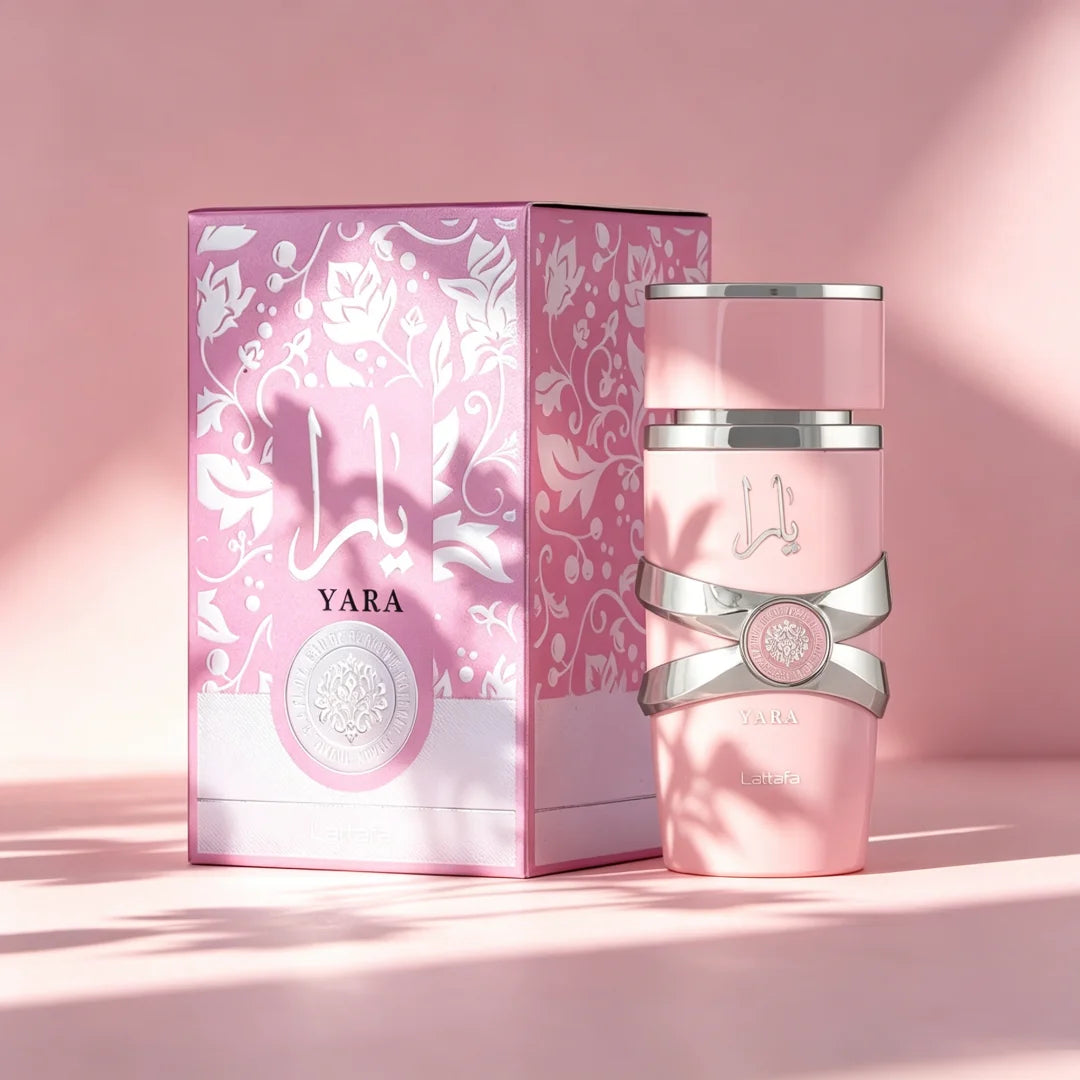 Lattafa Yara Perfume for Women 3.4oz Eau De Parfum Long Lasting Sweet Feminine Fragrance Elegant Bottle Luxury Perfume Spray